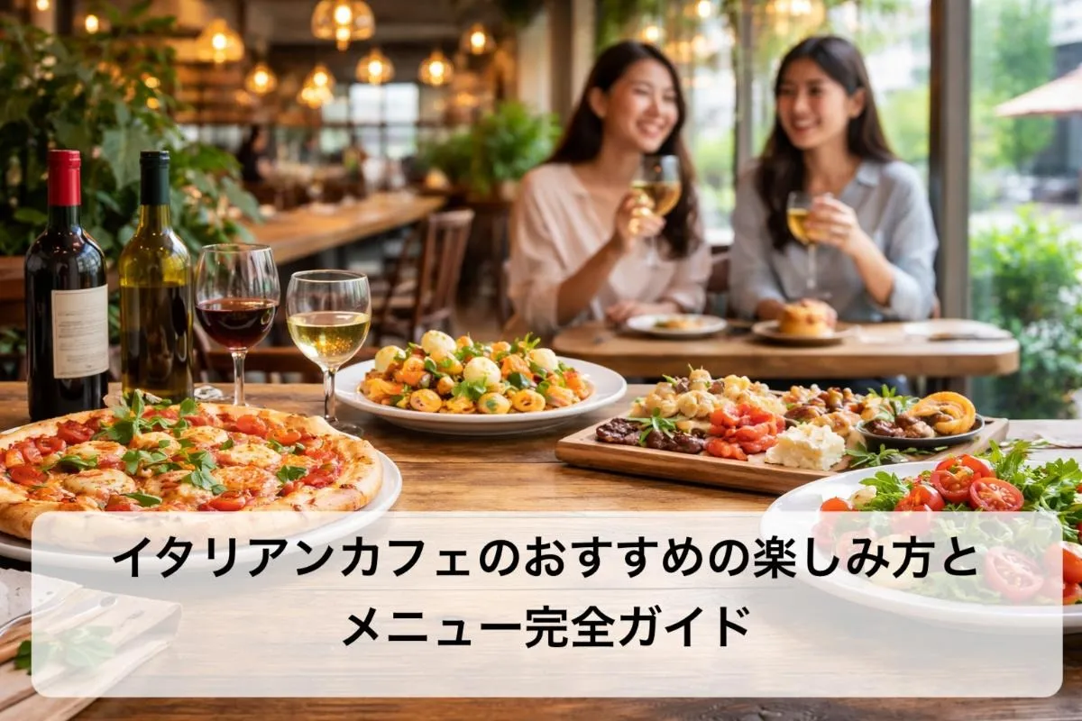 イタリアンカフェのおすすめの楽しみ方とメニュー完全ガイド